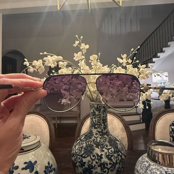 NWT Quay HIGH KEY TWIST Metal Aviator - Picture 9 of 9